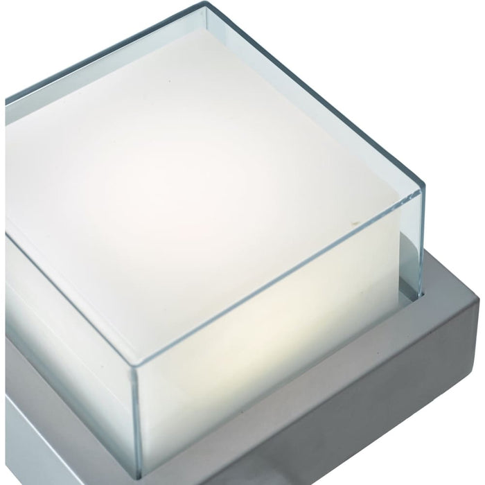 Geo Silica 1 Light LED Outdoor Wall Sconce - Outdoor Wall Sconces