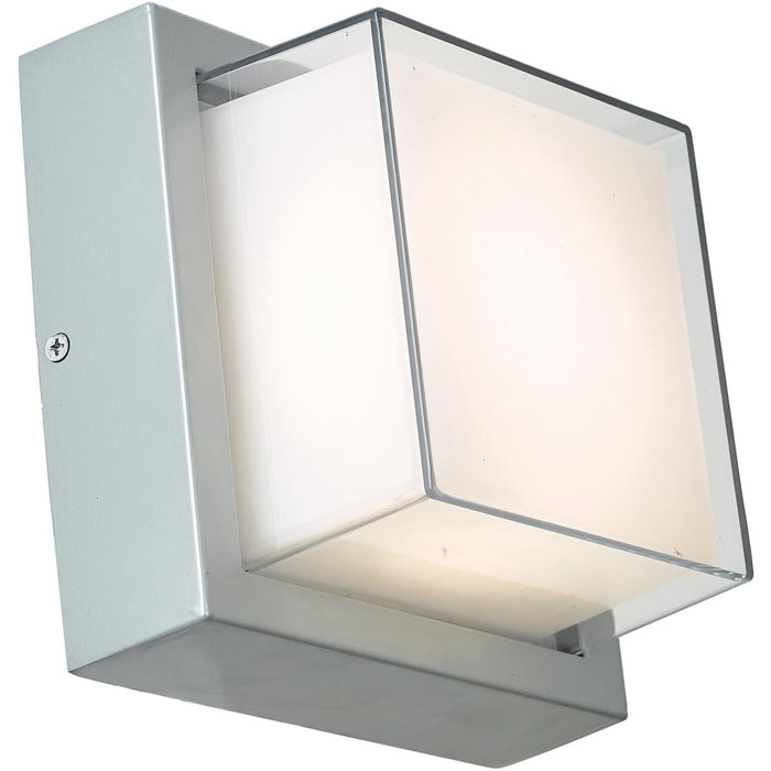 Geo Silica 1 Light LED Outdoor Wall Sconce - Outdoor Wall Sconces