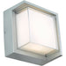 Geo Silica 1 Light LED Outdoor Wall Sconce - Outdoor Wall Sconces
