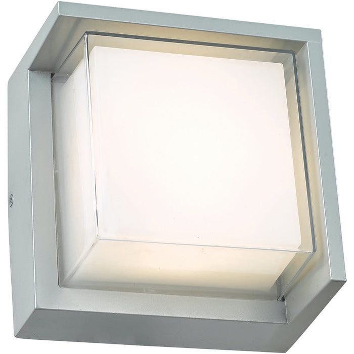 Geo Silica 1 Light LED Outdoor Wall Sconce - Outdoor Wall Sconces