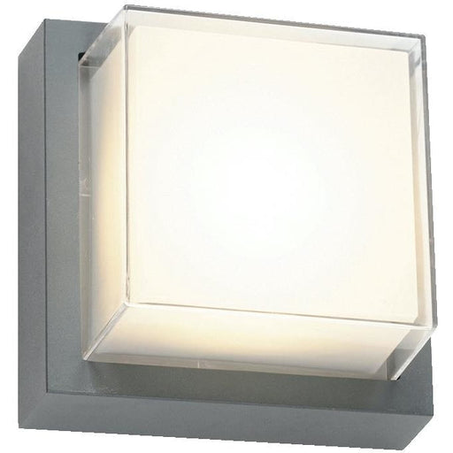 Geo Silica 1 Light LED Outdoor Wall Sconce - Outdoor Wall Sconces