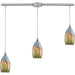 Geologic Satin Nickel Mini Pendant - Mini-Pendants