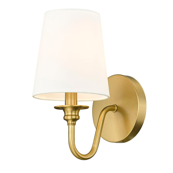 Gianna Modern Gold 1 Light Wall Sconce Z-Lite 7509-1S-MGLD | theLightShop