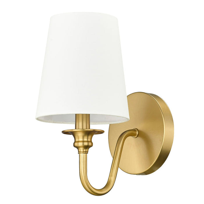Gianna Modern Gold 1 Light Wall Sconce Z-Lite 7509-1S-MGLD | theLightShop