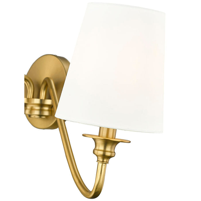 Gianna Modern Gold 3 Light Wall Sconce Z-Lite 7509-3S-MGLD | theLightShop