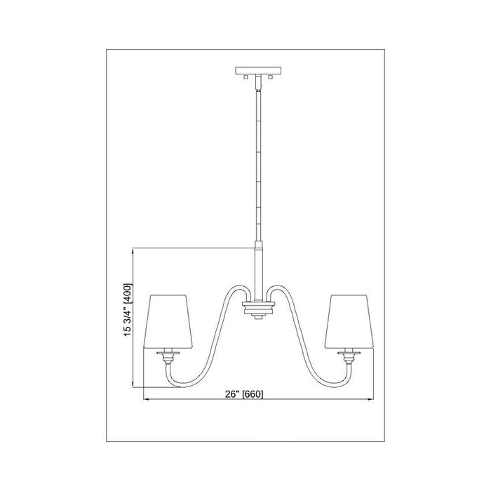 Gianna Modern Gold 5 Light Chandelier Z-Lite 7509-5-26MGLD | theLightShop