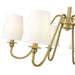 Gianna Modern Gold 6 Light 32 Inch Chandelier Z-Lite 7509-6-32MGLD | theLightShop