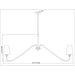 Gianna Modern Gold 8 Light Chandelier Z-Lite 7509-8-60MGLD | theLightShop