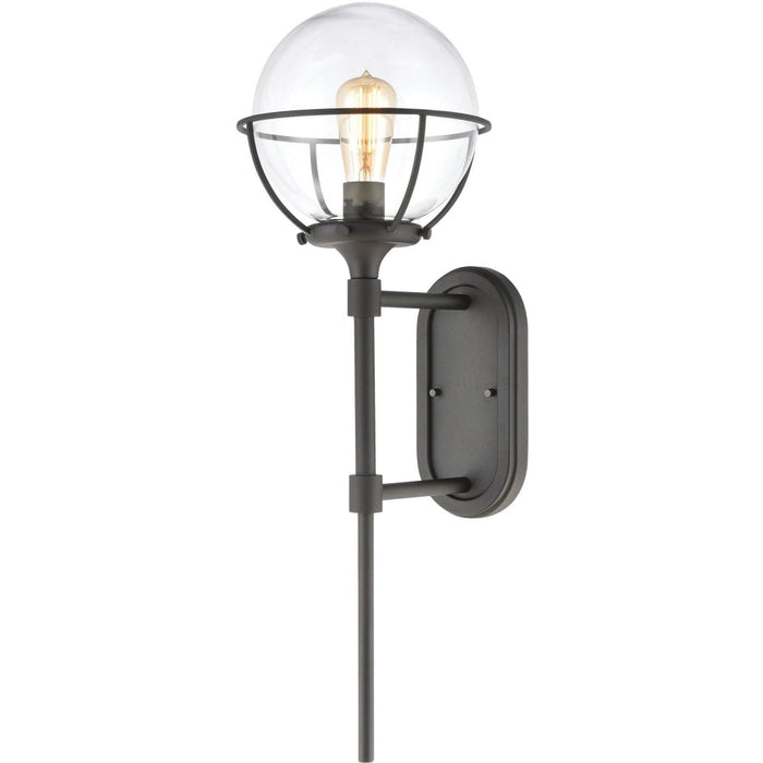 Girard Charcoal Outdoor Outdoor Sconce - Outdoor Sconce