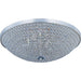 Glimmer Plated Silver Flush Mount - Flushmounts