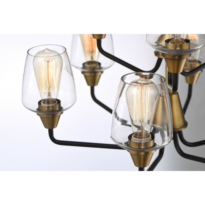 Goblet Bronze / Antique Brass Chandelier - Chandeliers