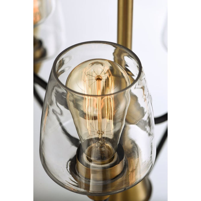 Goblet Bronze / Antique Brass Chandelier - Chandeliers