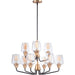 Goblet Bronze / Antique Brass Chandelier - Chandeliers