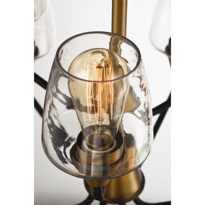 Goblet Bronze / Antique Brass Chandelier - Chandeliers