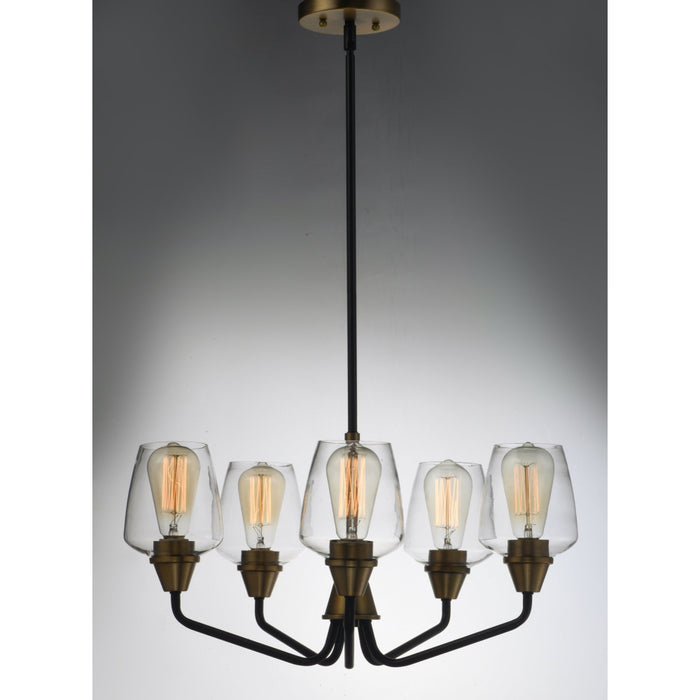 Goblet Bronze / Antique Brass Chandelier - Chandeliers