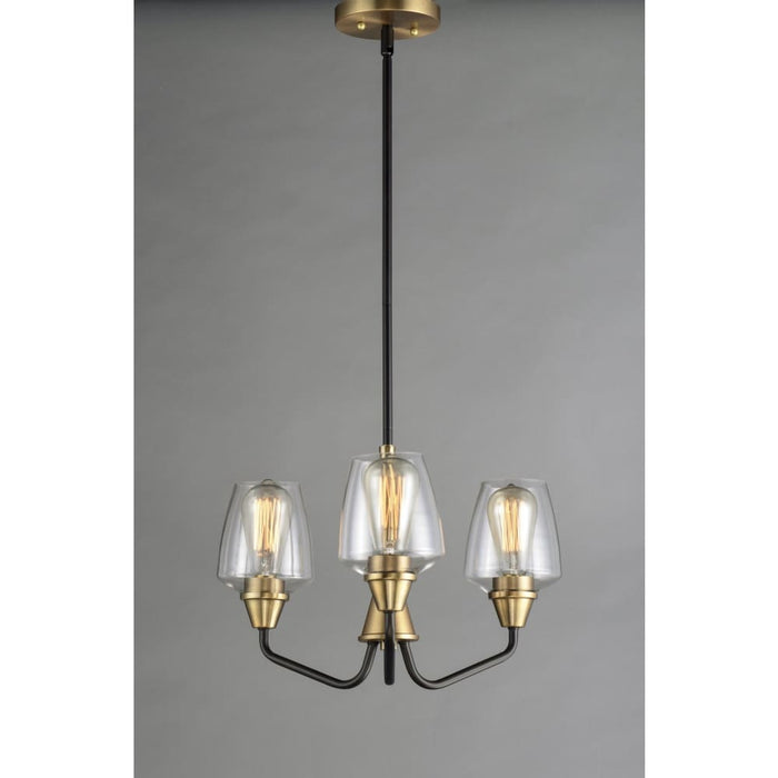 Goblet Bronze / Antique Brass Mini Chandelier - Chandeliers