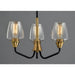 Goblet Bronze / Antique Brass Mini Chandelier - Chandeliers