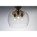 Goblet Bronze / Antique Brass Semi-Flush Mount - Semi-Flushmounts