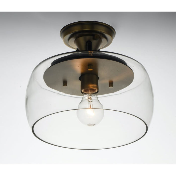 Goblet Bronze / Antique Brass Semi-Flush Mount - Semi-Flushmounts