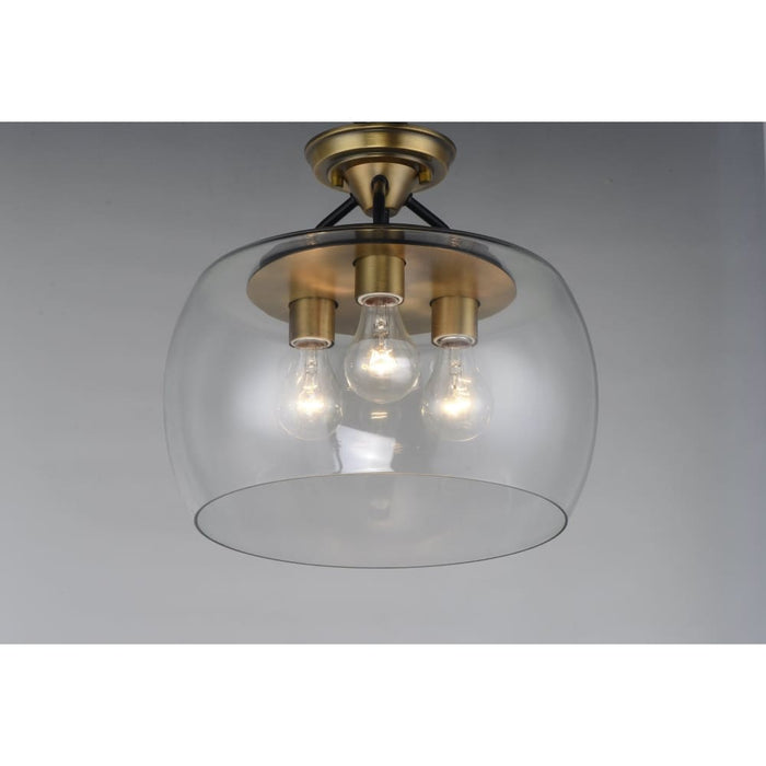 Goblet Bronze / Antique Brass Semi-Flush Mount - Semi-Flushmounts