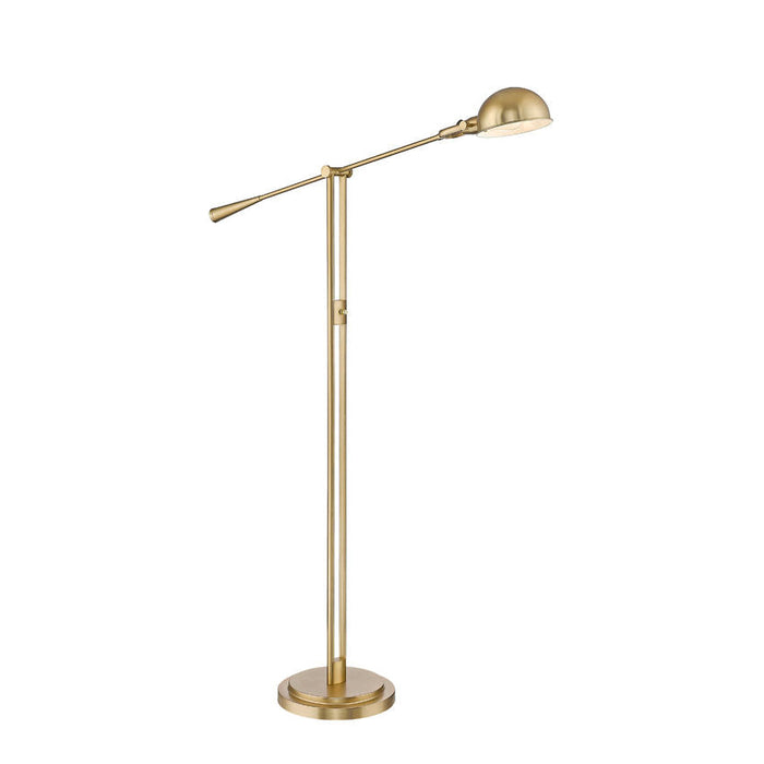 Grammercy Park Heritage Brass 1 Light Floor Lamp Z-Lite 741FL-HBR | theLightShop