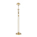 Grammercy Park Heritage Brass 1 Light Floor Lamp Z-Lite 741FL-HBR | theLightShop