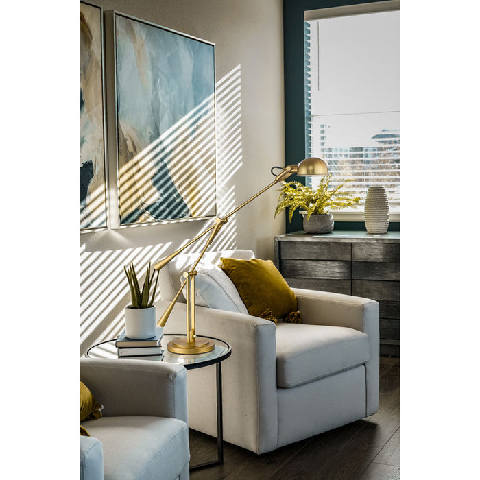 Grammercy Park Heritage Brass 1 Light Table Lamp Z-Lite 741TL-HBR | theLightShop