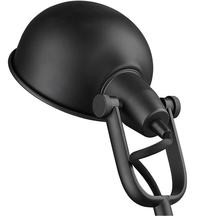 Grammercy Park Matte Black 1 Light Floor Lamp Z-Lite 741FL-MB | theLightShop