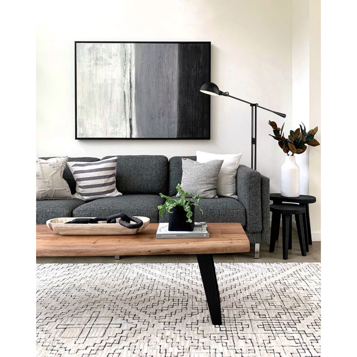 Grammercy Park Matte Black 1 Light Floor Lamp Z-Lite 741FL-MB | theLightShop