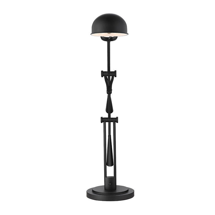 Grammercy Park Matte Black 1 Light Table Lamp Z-Lite 741TL-MB | theLightShop