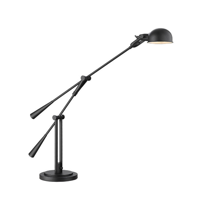 Grammercy Park Matte Black 1 Light Table Lamp Z-Lite 741TL-MB | theLightShop