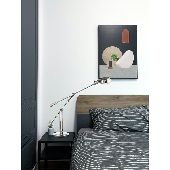 Grammercy Park Polished Nickel 1 Light Table Lamp Z-Lite 741TL-PN | theLightShop