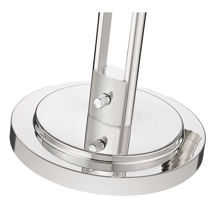 Grammercy Park Polished Nickel 1 Light Table Lamp Z-Lite 741TL-PN | theLightShop