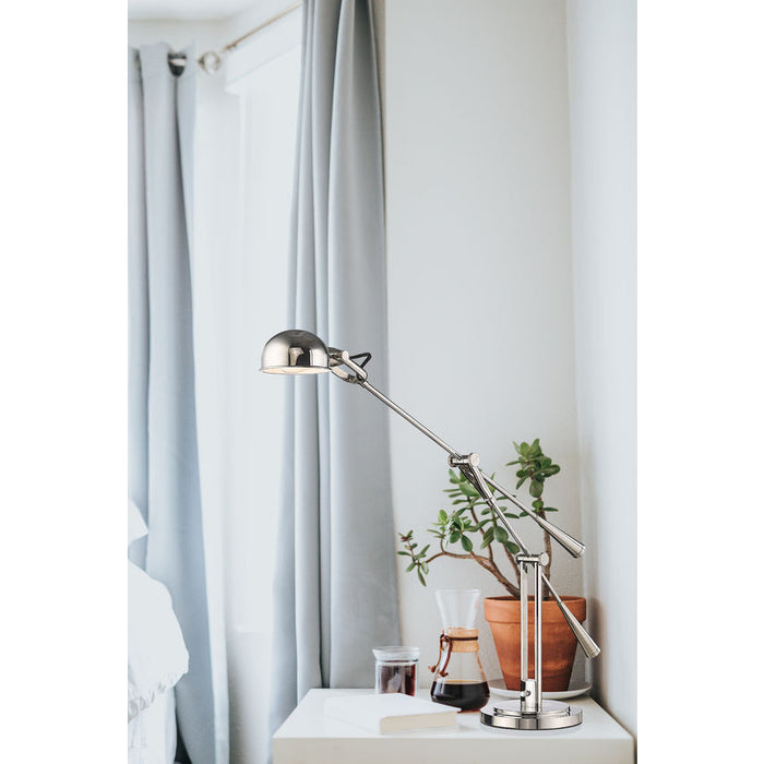 Grammercy Park Polished Nickel 1 Light Table Lamp Z-Lite 741TL-PN | theLightShop