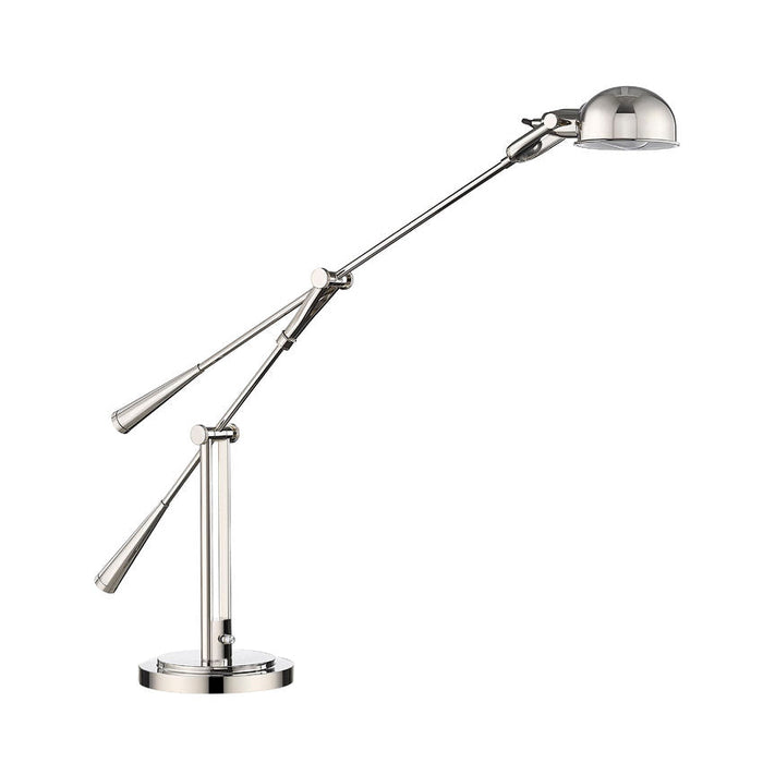 Grammercy Park Polished Nickel 1 Light Table Lamp Z-Lite 741TL-PN | theLightShop