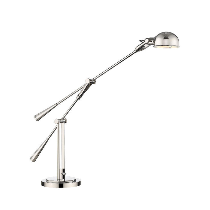 Grammercy Park Polished Nickel 1 Light Table Lamp Z-Lite 741TL-PN | theLightShop