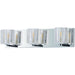 Groove Polished Chrome LED Bath Vanity - Bath Vanity