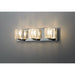 Groove Polished Chrome LED Bath Vanity - Bath Vanity