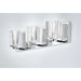 Groove Polished Chrome LED Bath Vanity - Bath Vanity