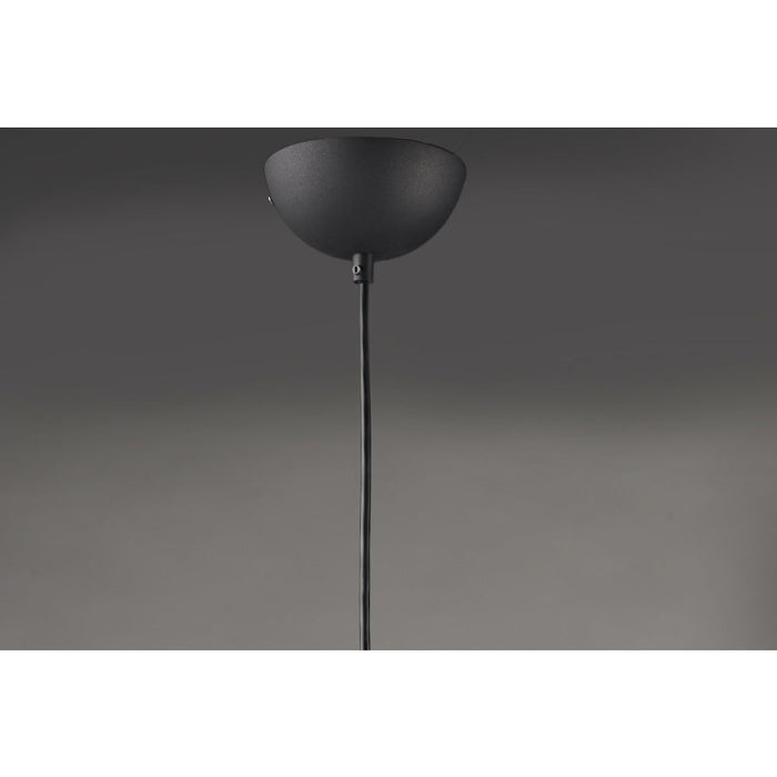 Half Moon Black LED Single Pendant - Pendants