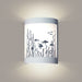 Hanama Bay Satin White LED Wall Sconce - Wall Sconce