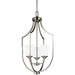 Hanford Brushed Nickel Pendant - Pendants