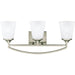 Hanford Brushed Nickel Vanity Fixture - Bath & Vanity