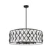 Harden Matte Black 10 Light Pendant Z-Lite 1948P32-MB | theLightShop