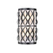 Harden Matte Black 2 Light Wall Sconce Z-Lite 1948-2S-MB | theLightShop