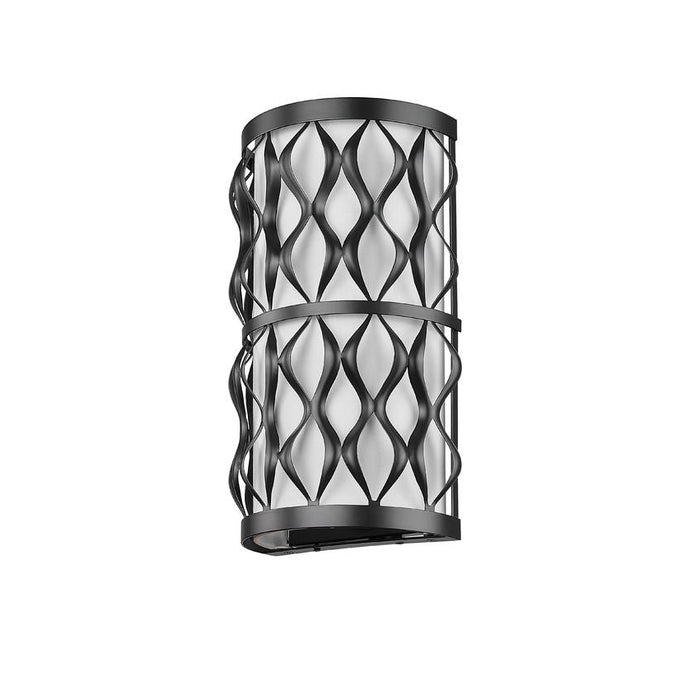 Harden Matte Black 2 Light Wall Sconce Z-Lite 1948-2S-MB | theLightShop