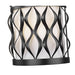 Harden Matte Black 2 Light Wall Sconce Z-Lite 1948-2S-MB | theLightShop