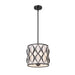 Harden Matte Black 3 Light Pendant Z-Lite 1948P12-MB | theLightShop