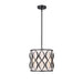 Harden Matte Black 3 Light Pendant Z-Lite 1948P12-MB | theLightShop