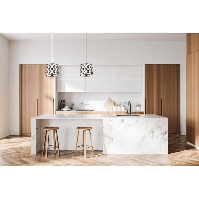 Harden Matte Black 3 Light Pendant Z-Lite 1948P12-MB | theLightShop